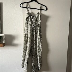 O'Neill Green Patterned Jumpsuit